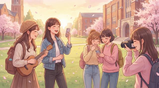 小蓝视频草坪音乐会：校园民谣传媒记录